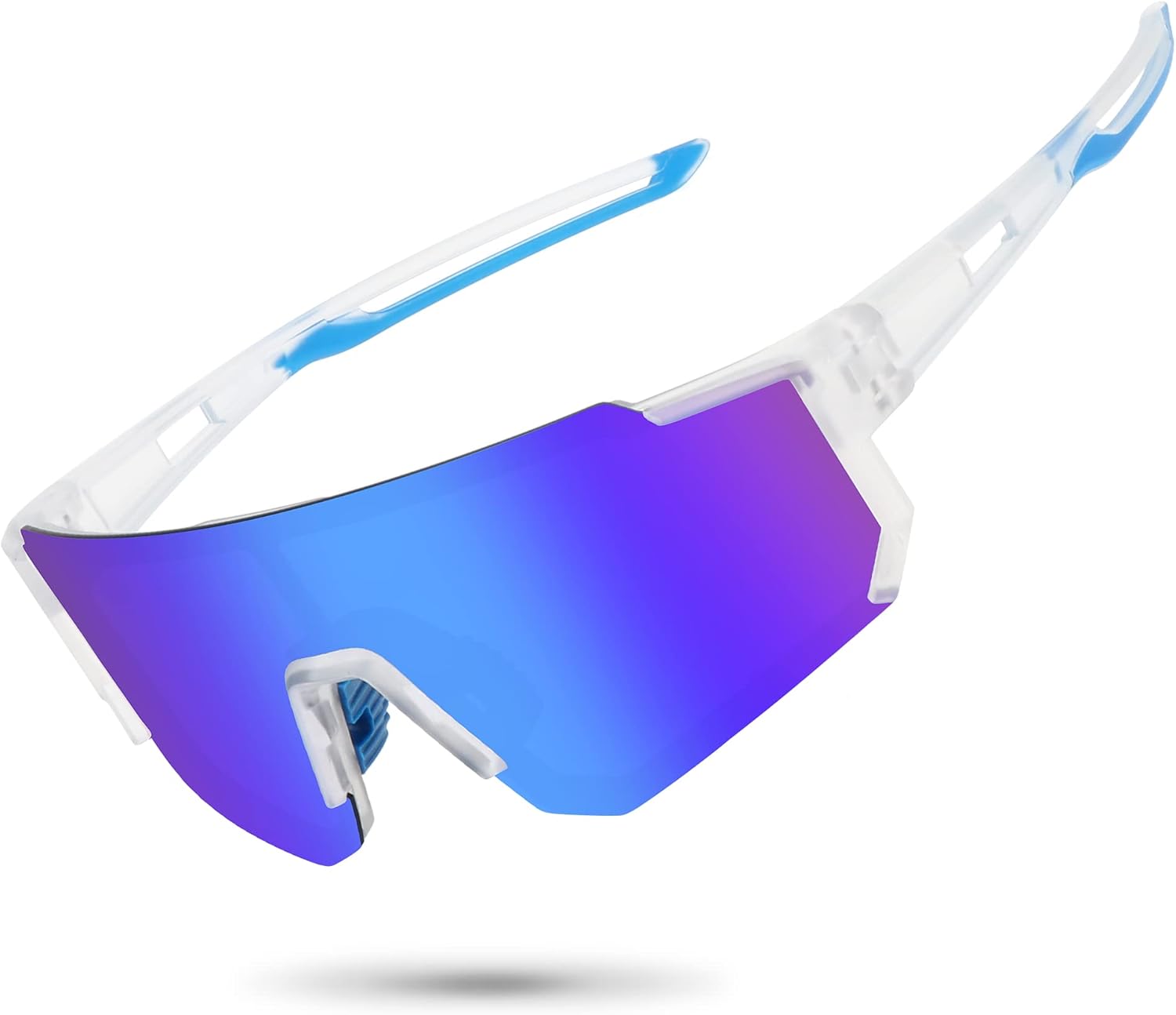 STORYCOAST Polarized Sports Sunglasses for Men Women,Driving Fishing Cycling Mountain Bike Sunglasses UV400 Protection - Image 9