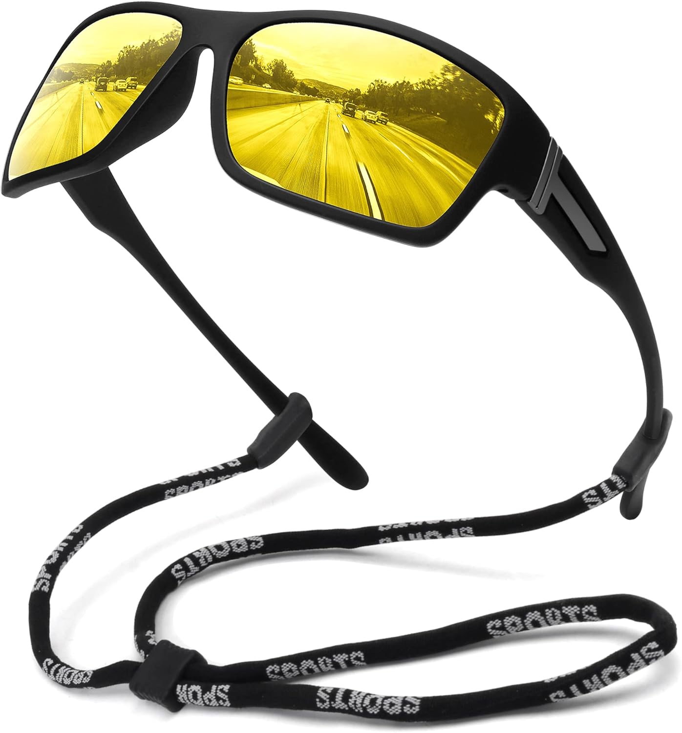 STORYCOAST Polarized Sports Sunglasses for Men Women Unbreakable Frame Cycling Fishing Driving - Image 28