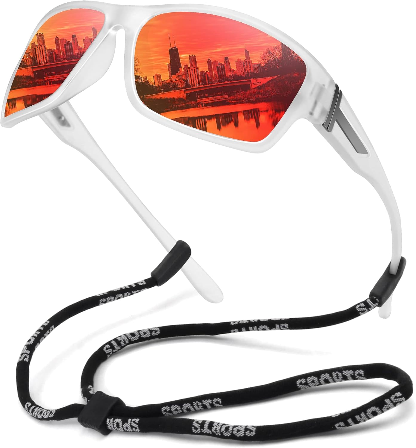 STORYCOAST Polarized Sports Sunglasses for Men Women Unbreakable Frame Cycling Fishing Driving - Image 26