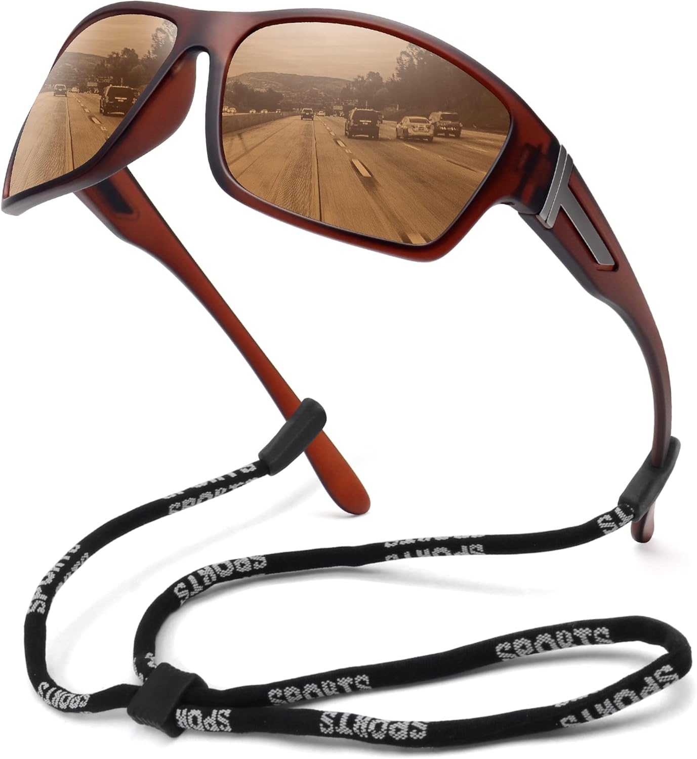 STORYCOAST Polarized Sports Sunglasses for Men Women Unbreakable Frame Cycling Fishing Driving - Image 30