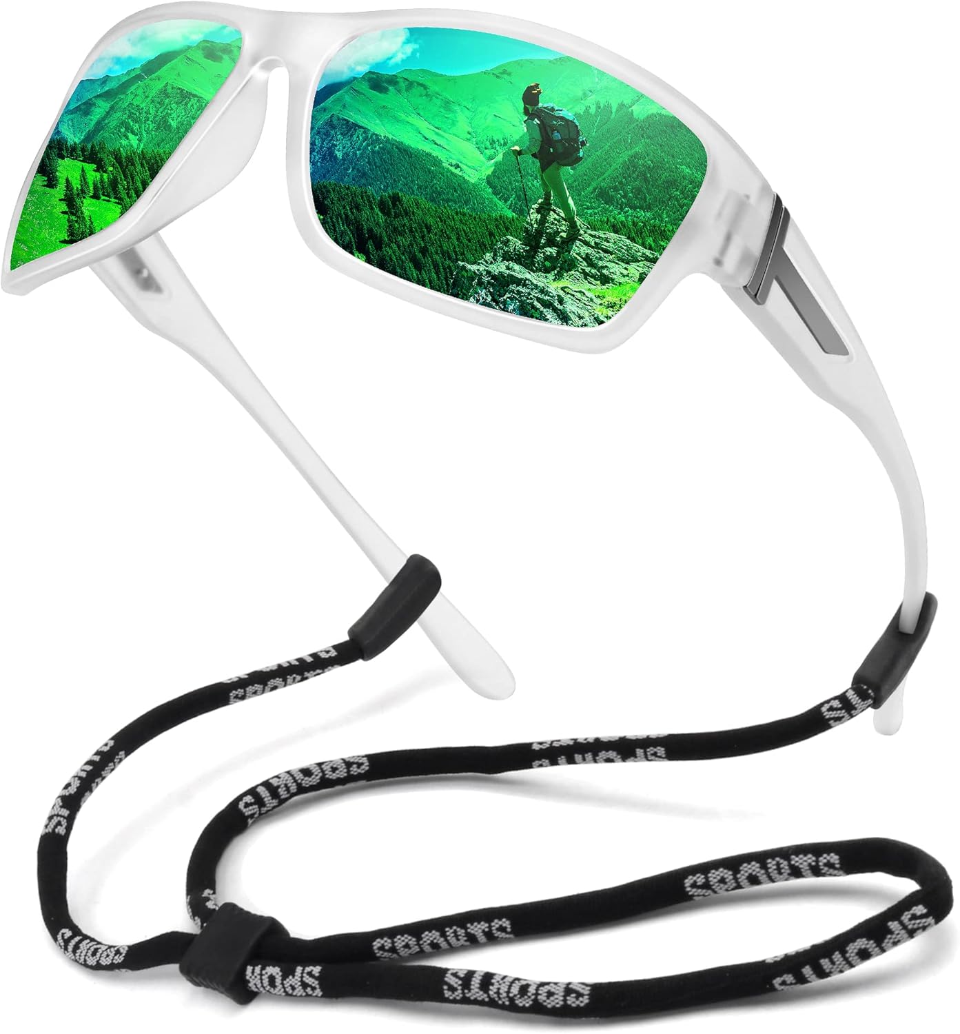 STORYCOAST Polarized Sports Sunglasses for Men Women Unbreakable Frame Cycling Fishing Driving - Image 25