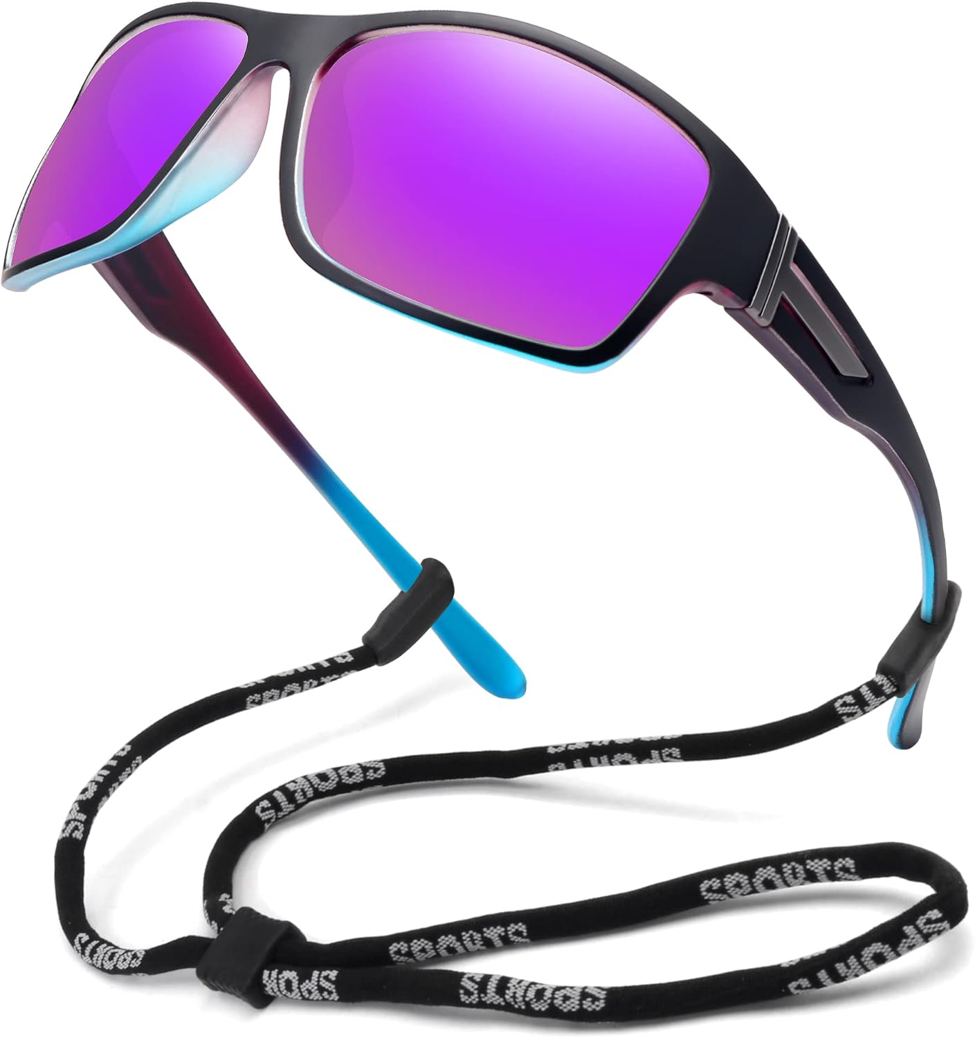 STORYCOAST Polarized Sports Sunglasses for Men Women Unbreakable Frame Cycling Fishing Driving - Image 19
