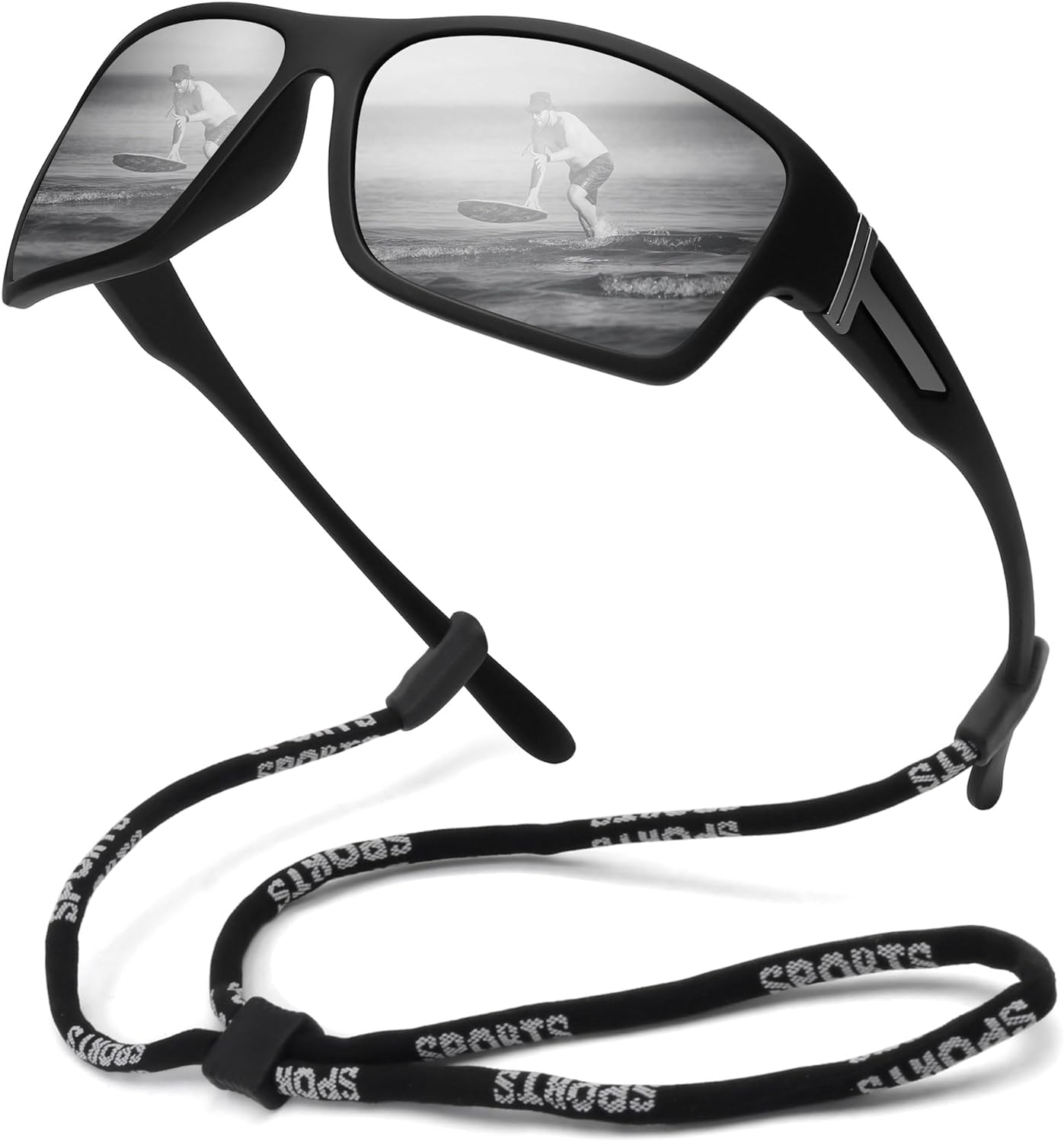 STORYCOAST Polarized Sports Sunglasses for Men Women Unbreakable Frame Cycling Fishing Driving - Image 20