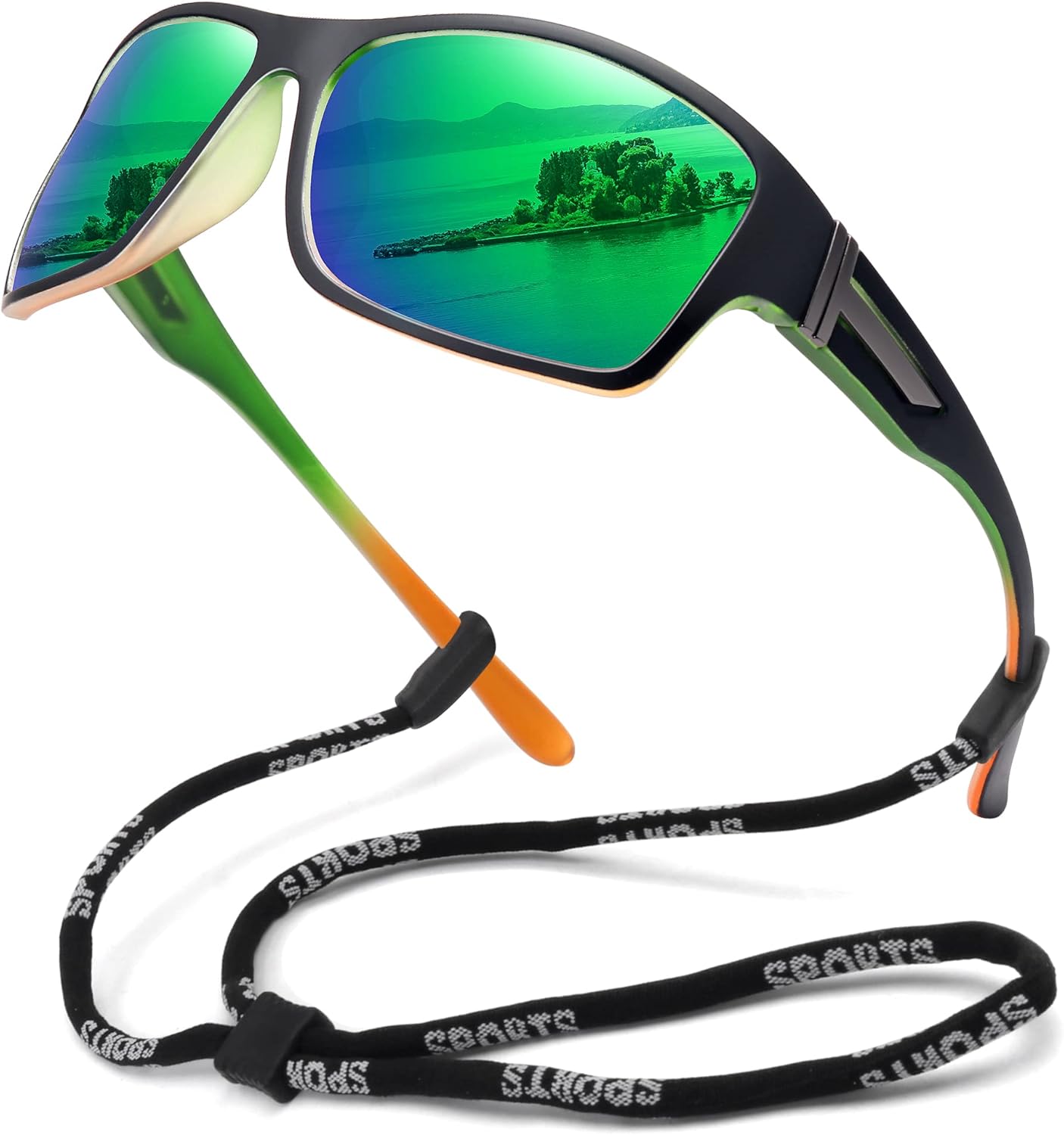 STORYCOAST Polarized Sports Sunglasses for Men Women Unbreakable Frame Cycling Fishing Driving - Image 17
