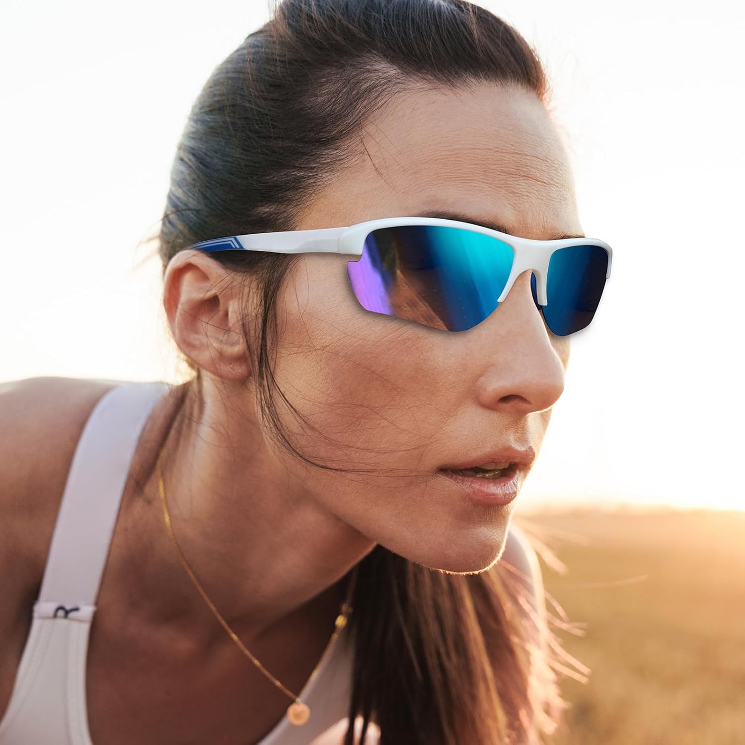 SummerLight Polarized Sports Sunglasses for Men Women, UV400 Protection Cycling Running Golf Fishing Glasses - Image 9